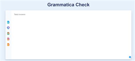 Grammatica check